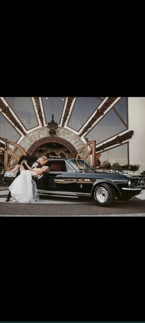 Samochód do ślubu. Mustang do ślubu