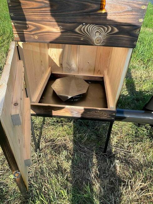 WĘDZARNIA DREWNIANA ogrodowa xxl PALENISKO impregnacja