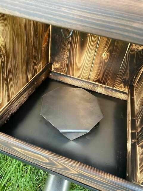 WĘDZARNIA DREWNIANA ogrodowa xxl PALENISKO impregnacja