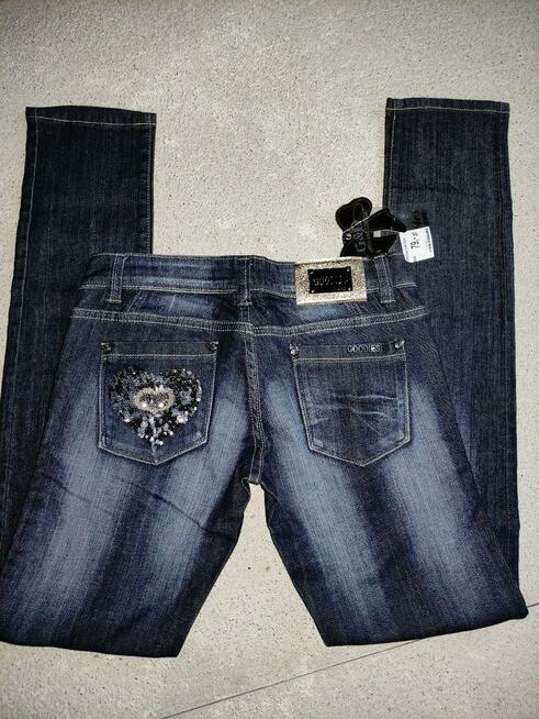 Nowe jeansy skinny slim M/38 z metką