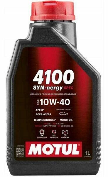 MOTUL 4100 SYN-NERGY SPEC 10W40 5L 6100 SYNERGIE+ KATOWICE