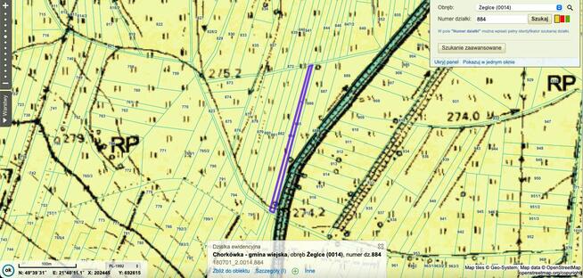 Na sprzedaż: 5 działek gruntowych w Żeglcach