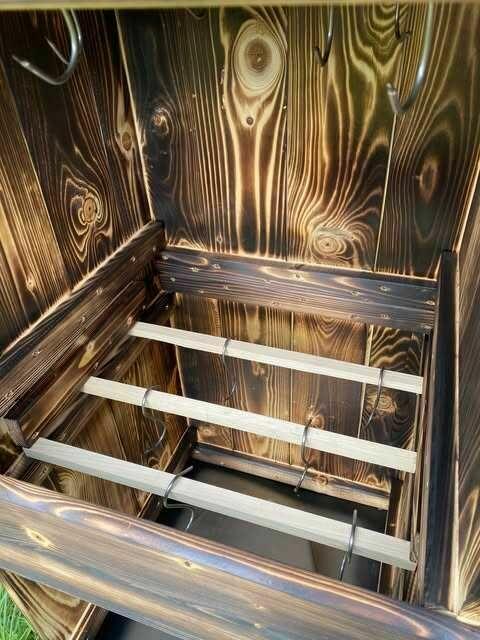 WĘDZARNIA DREWNIANA ogrodowa xxl PALENISKO impregnacja