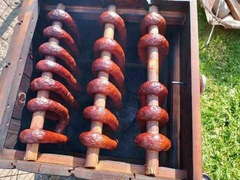 WĘDZARNIA DREWNIANA ogrodowa xxl PALENISKO impregnacja