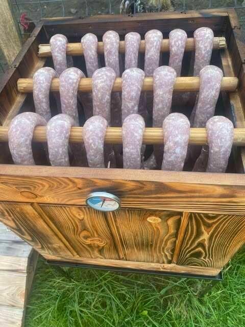 WĘDZARNIA DREWNIANA ogrodowa xxl PALENISKO impregnacja