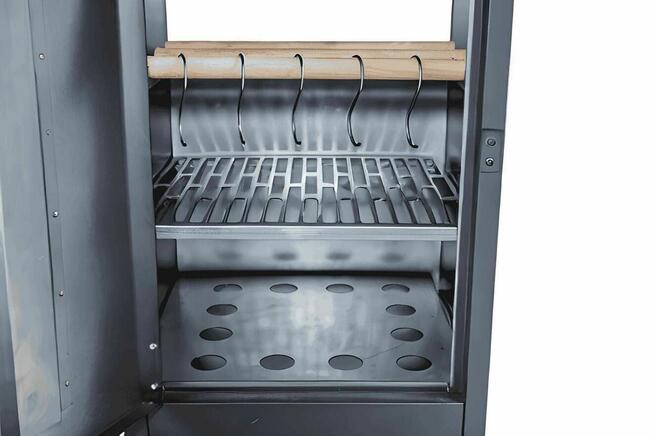 XXL METALOWA Wędzarnia z grillem i rusztem ZESTAW GRATIS