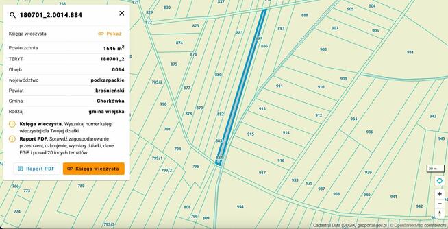 Na sprzedaż: 5 działek gruntowych w Żeglcach