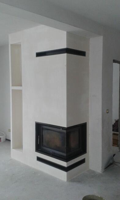 Kominek narożny z montażem Instalacja kominka RADOM