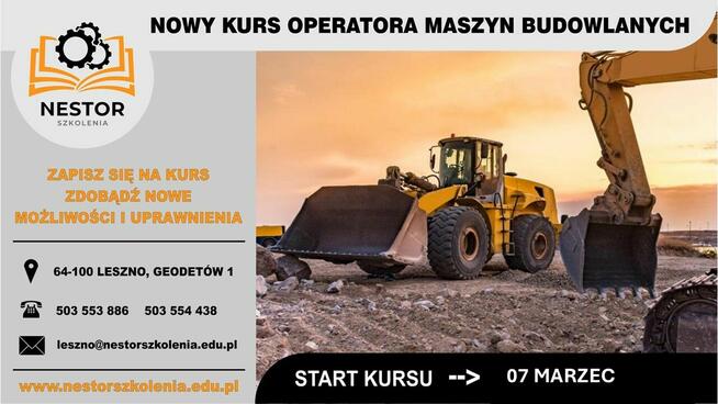 Kurs operatora maszyn