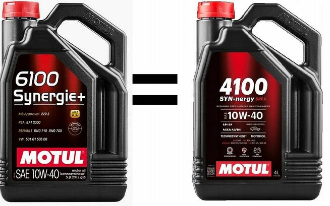 MOTUL 4100 SYN-NERGY SPEC 10W40 5L 6100 SYNERGIE+ KATOWICE