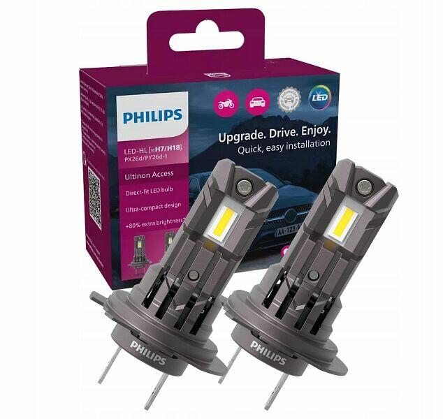 ŻARÓWKI PHILIPS LED ULTINON ACCESS U2500CX H7/H18 12V