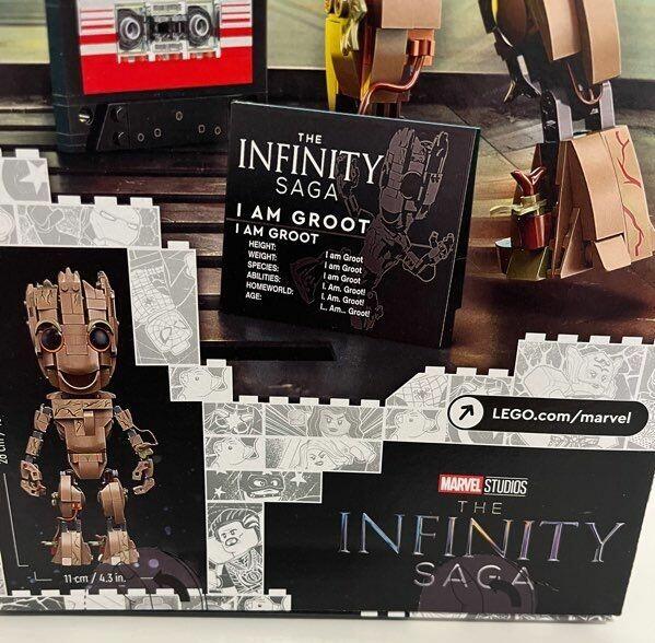 Klocki Lego 76217 I am Groot nowe