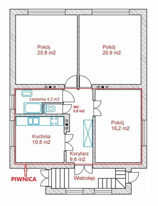 Sprzedam dom Świdnik k. Lublina os. Żwirki i Wigury