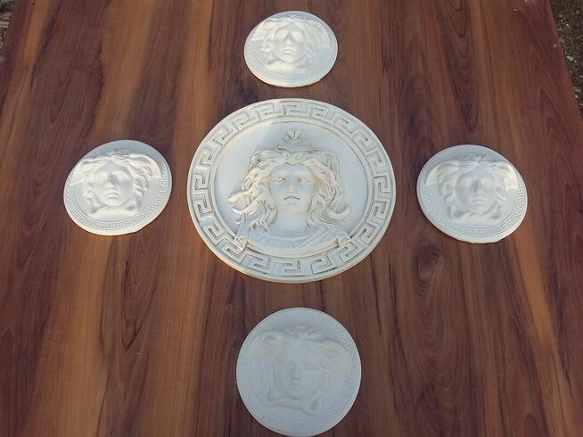 rozeta gipsowa rozetki z gipsu versace sztukateria gipsowa