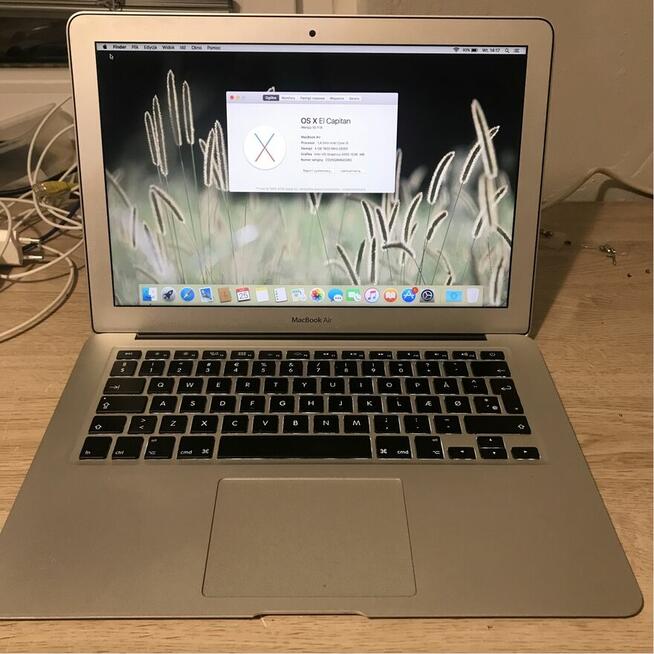 Laptop MacBook Air 13 i5 1.4GHz 4GB 128GB SSD