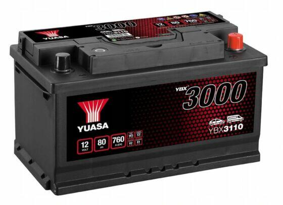 Akumulator 80Ah 760A Yuasa