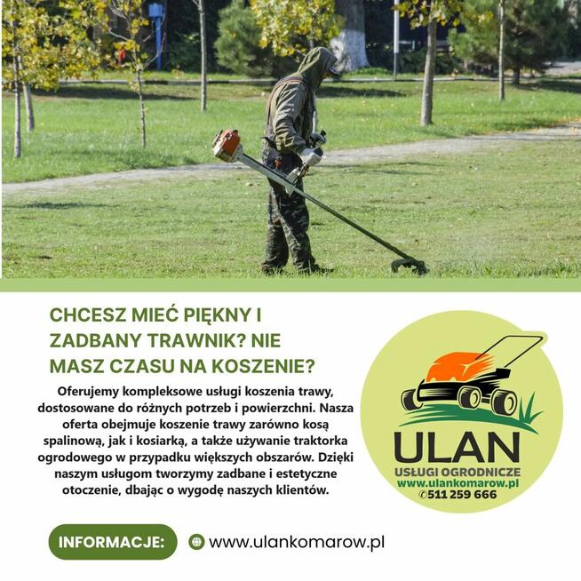 wynajem sprzętu ogrodniczego