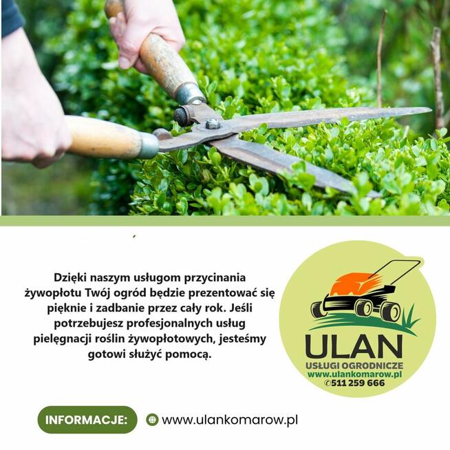 wynajem sprzętu ogrodniczego