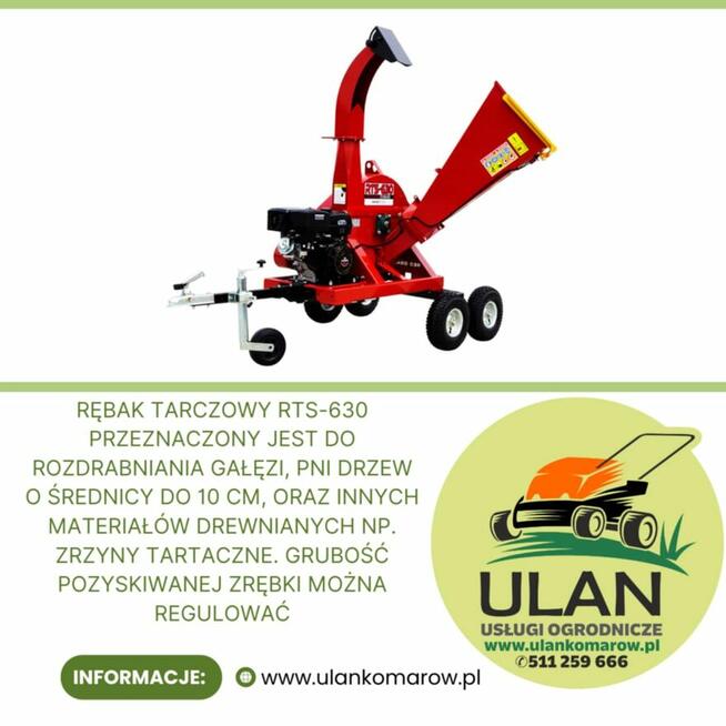 wynajem sprzętu ogrodniczego