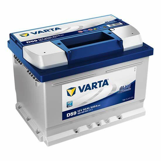 Akumulator 60Ah 540A EN Varta D59