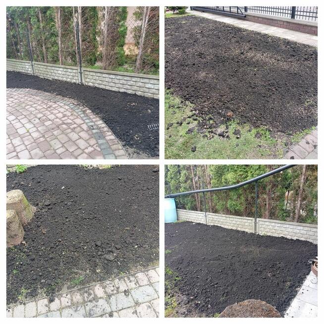 usługi porządkowania działek koszenie mini traktorem