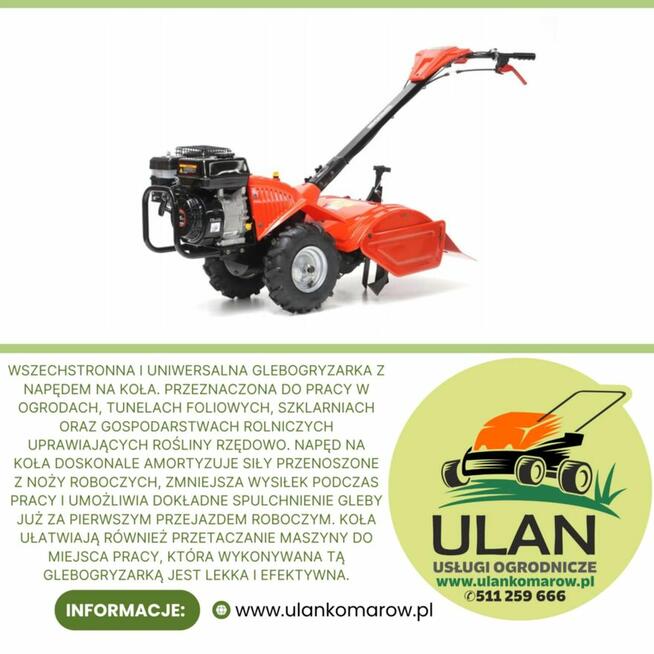 wynajem sprzętu ogrodniczego