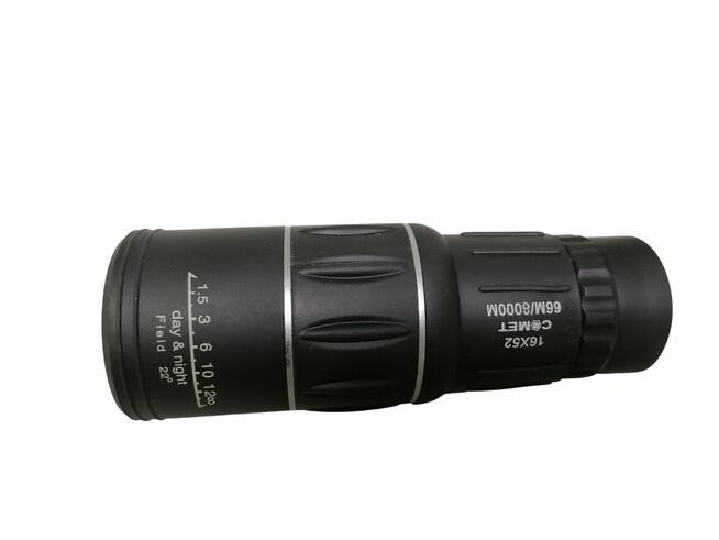 MONOKULAR LUNETA COMET 16X52 CZARNA