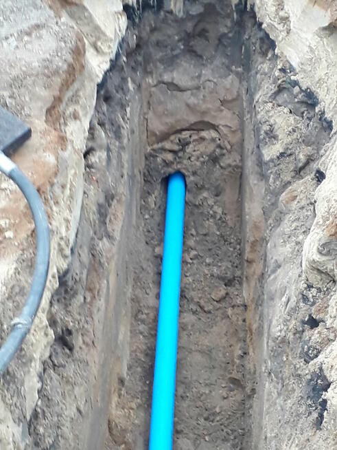 MINIKOPARKA PRZECISKI KRETEM przebicia pod drogami kostką