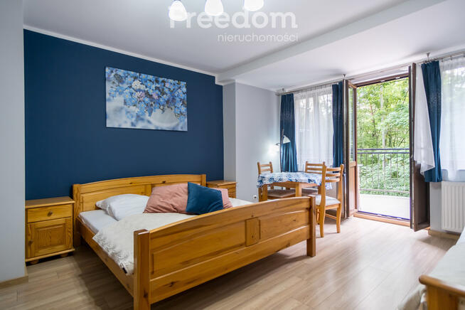 Agroturystyka w lesie nad jeziorem