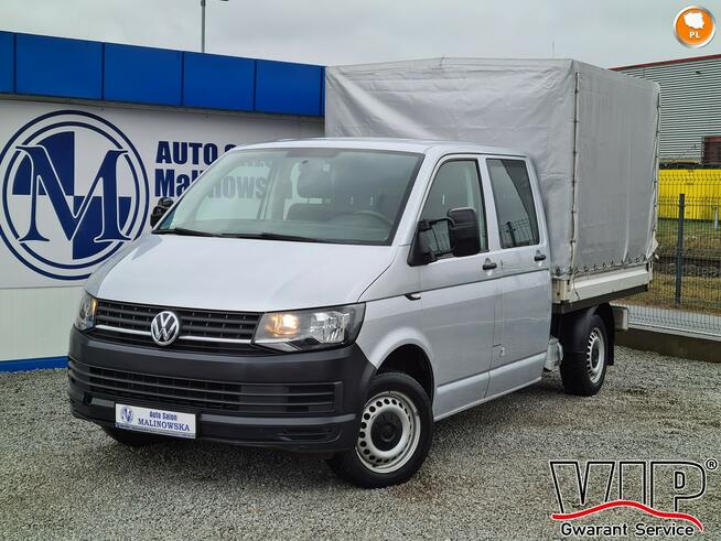 Volkswagen Transporter Brygadówka 6-Osób Salon PL 2.0 TDI Klimatyzacja Komputer Zadbany