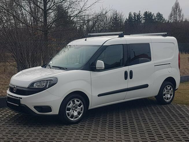 Fiat Doblo MAXI 5 OSÓB DŁUGI KLIMA 6-BIEGÓW KRAJOWY I-WŁAŚCICIEL