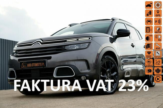 Citroen C5 Aircross Panorama FUL LED skóra webasto BLIS parktronik acc grzane fotele MAX