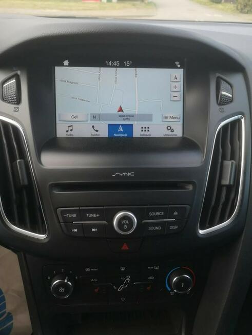 Ford Focus 1.0 EcoBoost 125 KM, Navi, Grzane fotele+kierownica, Serwis, Park Ass
