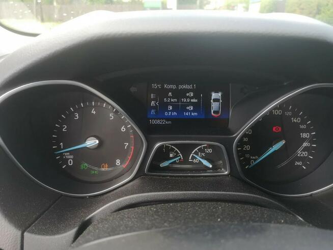 Ford Focus 1.0 EcoBoost 125 KM, Navi, Grzane fotele+kierownica, Serwis, Park Ass