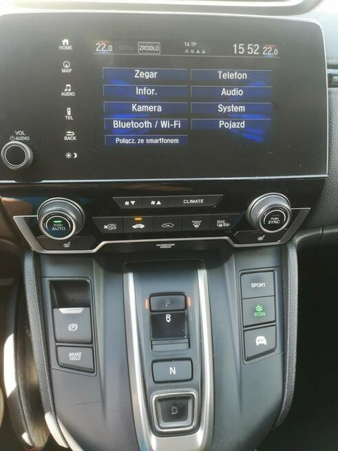 Honda CR-V 2.0 Hybryda, 184 KM, Panorama, LEDy, Navi, Kamera, Serwis 4X4