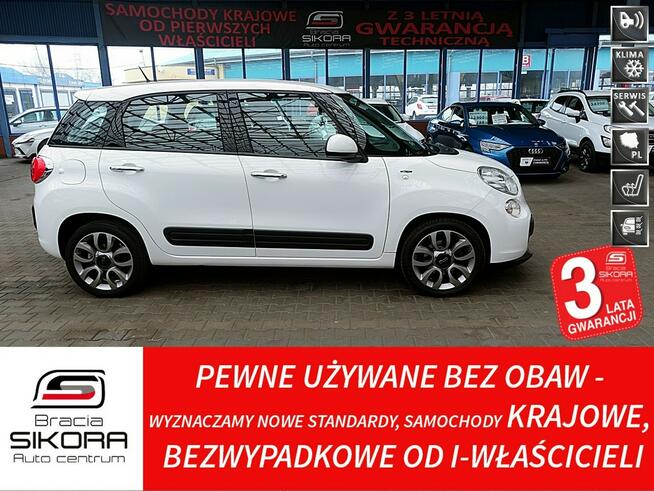 Fiat 500L Podgrzewane FOTELE TEMPOMAT+Parktronic+8xAirbag GWARANCJA Bezwypadkowy