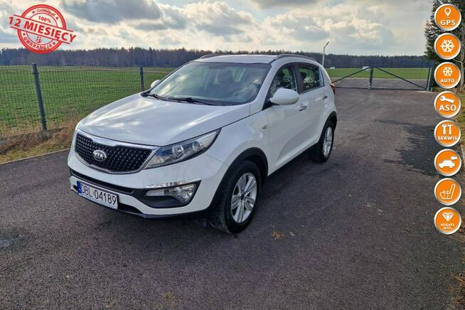 Kia Sportage 1.6 GDI 135KM Facelift 2xKoła Kamera Bezwypadkowy Gwarancja