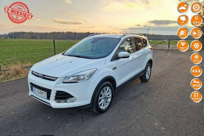 Ford Kuga 2.0TDCi 150KM 4x4 Kamera Titanium Bezwypadkowy Gwarancja