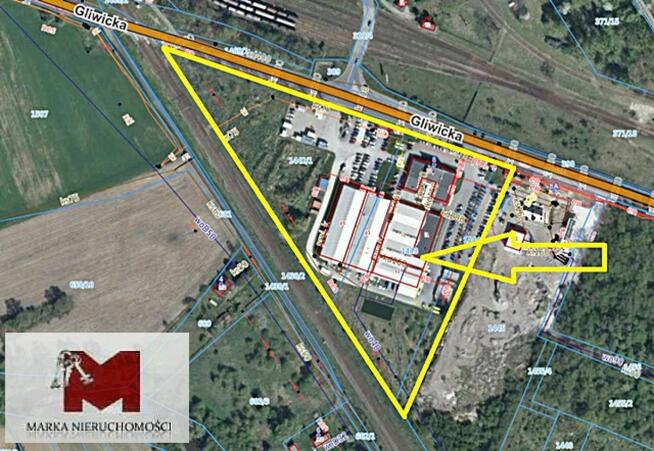 Działka przemysłowa Bierawa Bierawa, Gliwicka