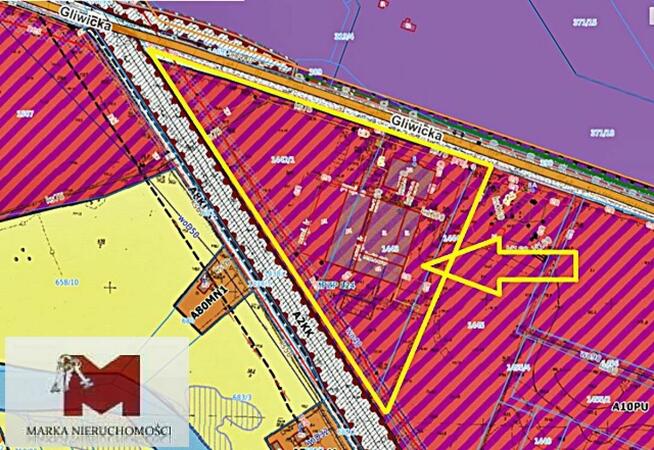 Działka przemysłowa Bierawa Bierawa, Gliwicka