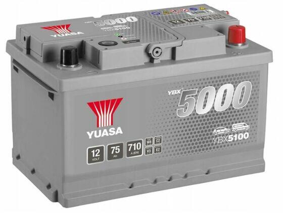 Akumulator 75Ah 710A Yuasa