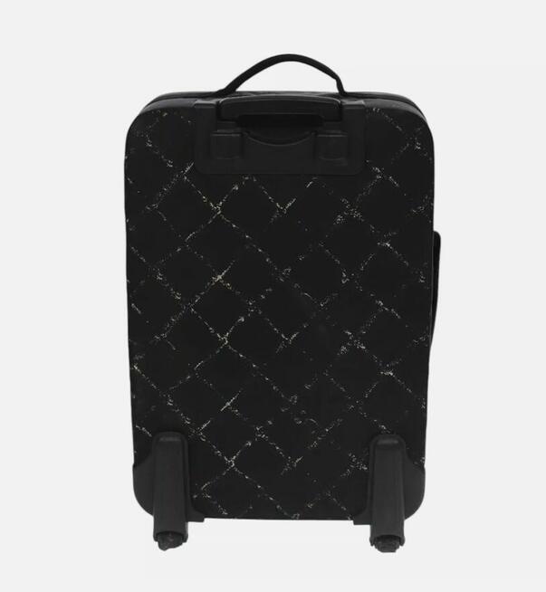 CHANEL Travel Line Suitcase Nylon Black CC - Stan Idealny!
