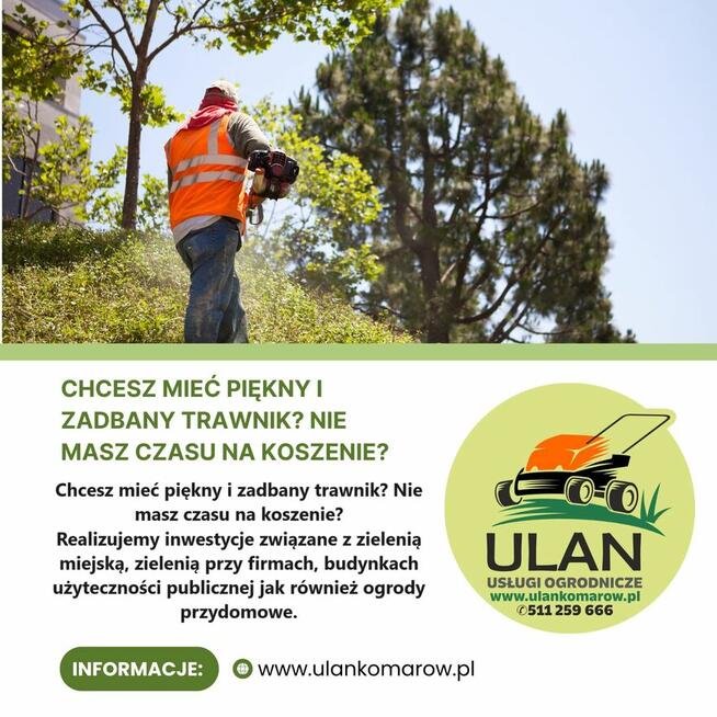 wynajem sprzętu ogrodniczego