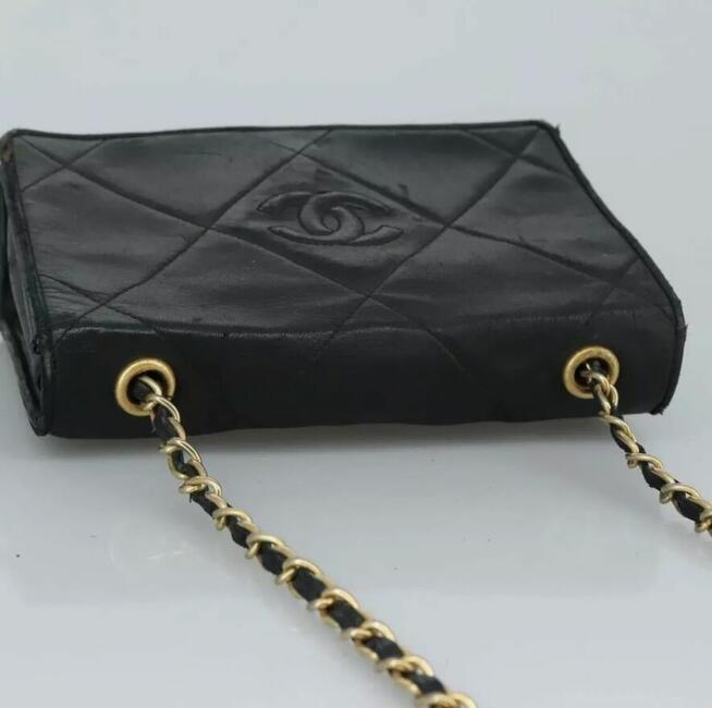 Torebka CHANEL Matelasse Chain Shoulder Bag Skóra jagnięca!