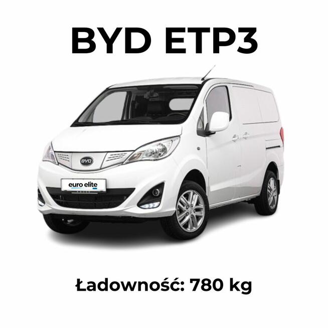 Nowy 2024 BYD ETP3 - nowoczesny, elektryczny van.