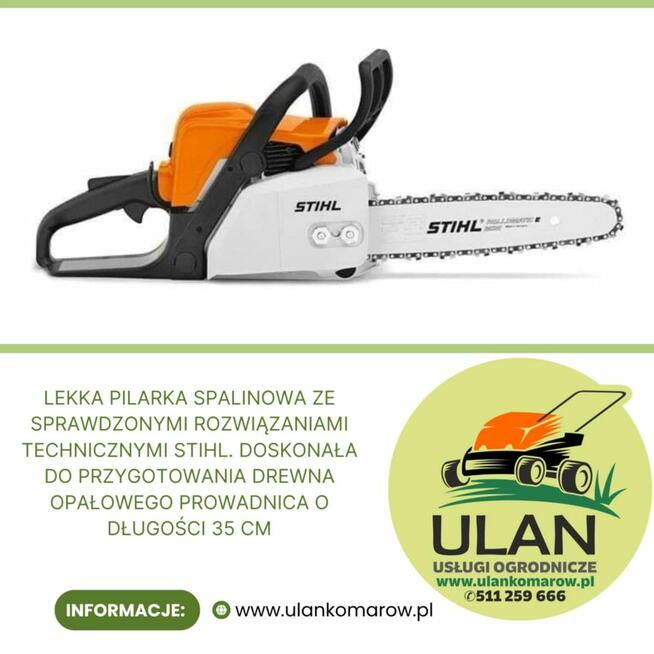 wynajem sprzętu ogrodniczego