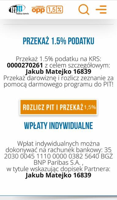 Pomoc dla Jakuba
