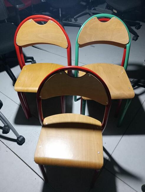 Krzesło drewniane szkolne dla dzieci krzesła fotele biuro pr