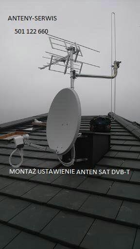 Anteny montaż -serwis