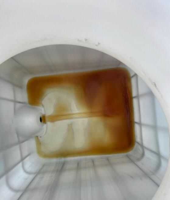 Zbiornik Wkład Mauzer Beczka 1000l z niedużym osadem